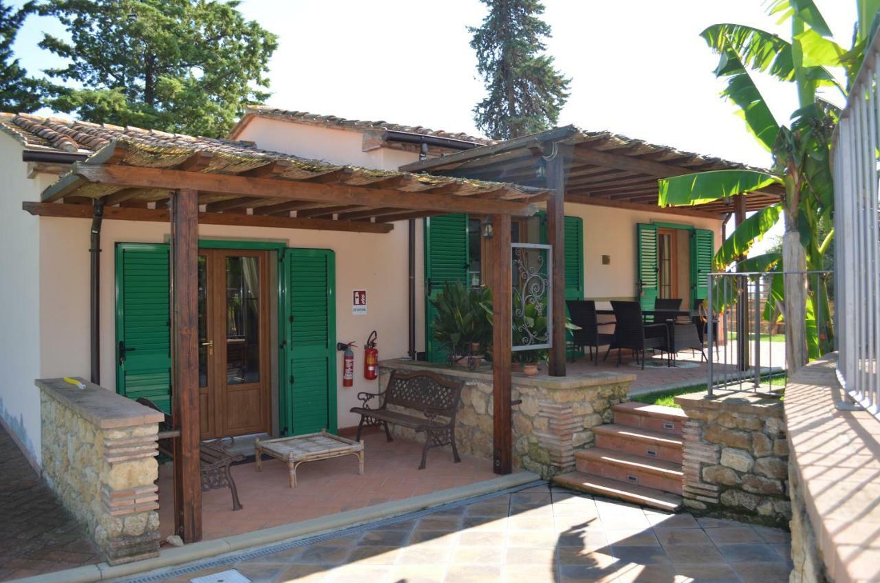 Agriturismo Rosa Dei Venti Pomarance Bagian luar foto